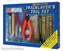 Peco PT-100 - Werkzeugset des Tracklayers