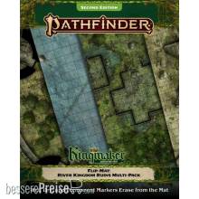 Paizo Publishing PZO2030 - Pathfinder Flip-Mat: Kingmaker Adventure Path River Kingdoms Ruins Multi-Pack