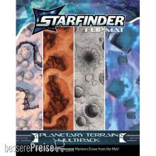 Paizo Publishing PZO21002FM - Starfinder Flip-Mat: Planetary Terrain Multi-Pack