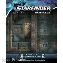 Paizo Publishing PZO21007FM - Starfinder Flip-Mat: Garage Warehouse