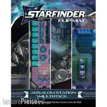 Paizo Publishing PZO21013FM - Starfinder Flip-Mat: Absalom Station Multi-Pack