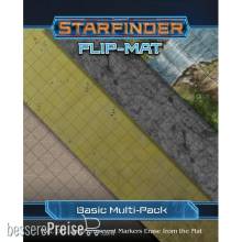 Paizo Publishing PZO7335 - Starfinder Flip-Mat: Basic Terrain Multi-Pack