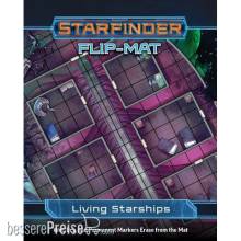 Paizo Publishing PZO7340 - Starfinder Flip-Mat: Living Starships