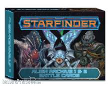 Paizo Publishing PZO7425 - Starfinder Alien Archive 1 & 2 Battle Cards