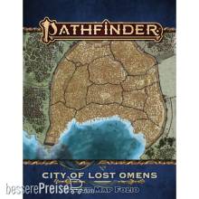Paizo Publishing PZO9305 - Pathfinder Lost Omens: City of Lost Omens Poster Map Folio (P2)