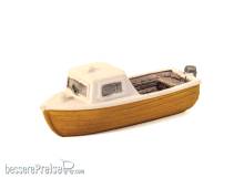 Peco QS404 - Gelbes Motorboot mit kleiner Kabine