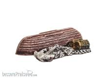 Peco QS419 - Umgedrehtes Boot, Gatter, Kette und Anker