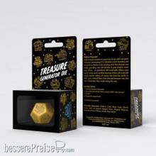 Q-Workshop QWS12VTRG03 - Treasure Generator Die: Yellow&Black