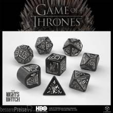 Q Workshop QWS20255A - Game of Thrones Würfel Set Night´s Watch (8)