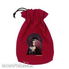 Q-Workshop QWSBAST203 - Anne Stokes Dice Pouch: Geisha Skull