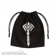 Q-Workshop QWSBHAM101 - Hammer Black & glow-in-the-dark Dice Bag