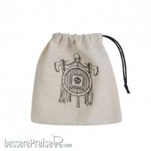 Q-Workshop QWSBORC101 - Orc Beige & black Basic Dice Bag