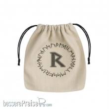 Q-Workshop QWSBRUN101 - Runic Beige & black Dice Bag