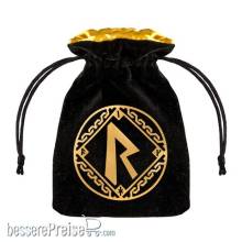 Q-Workshop QWSBRUN201 - Runic Beige & black Dice Bag
