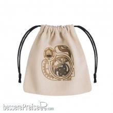 Q-Workshop QWSBSTE101 - Steampunk Beige & multicolor Dice Bag
