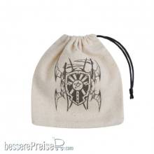Q-Workshop QWSBVAM101 - Vampire Beige & black Basic Dice Bag