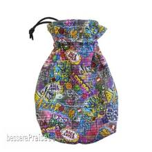 Q-Workshop QWSBWSPGRAF201 - Full Art Dice Pouch: Graffiti