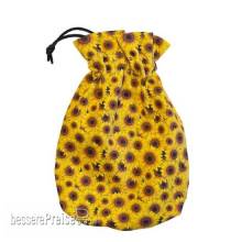Q-Workshop QWSBWSPSUNF201 - Full Art Dice Pouch: Sunflower