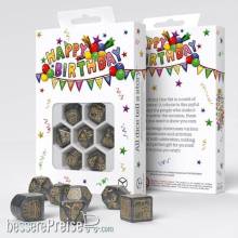 Q-Workshop QWSRHPB03 - Happy Birthday Dice Set: Confetti