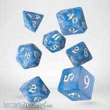Q-Workshop QWSSCLR05 - Classic Runic Glacier & white Dice Set