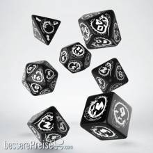 Q-Workshop QWSSDRA01 - Dragons Dice Set: Hematite