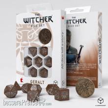Q-Workshop QWSSWGE3V - The Witcher Dice Set. Geralt - The Roachs companion