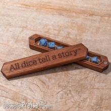 Q-Workshop QWSWAALL02 - Sapelli All Dice Box