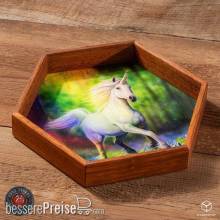 Q-Workshop QWSWADTAS01 - Anne Stokes Dice Tray: Chase The Rainbow