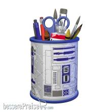 Ravensburger RAVE11554 - Star Wars 3D Puzzle Utensilo Stiftehalter R2-D2 (57 Teile)