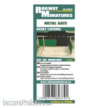 Railway Miniatures RMH0-062 - RMH0:062 Metal Gate - Railway Miniatures
