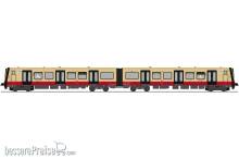 Rietze S11006 - Stadler/Siemens BR 483 Fahrmodell S-Bahn Berlin 100 Jahre, 483 008 2tlg. Viertelzug, 1:87