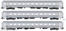 Sudexpress S1201 - 3 pcs. SET Carruagens Sorefame 21-69 Rápido 60´s - 80´s