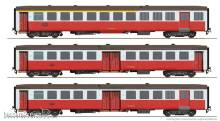 Sudexpress S1304 - Set 3 Carr. (1 classe salão c/ furgão + 2 classe salão + 2 classe salão c/ furgão) Ep. lV