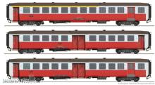 Sudexpress S1305 - Set 3 Carr. (1 classe salão c/ furgão + 2 classe salão + 2 classe salão c/ furgão) Ep. IV
