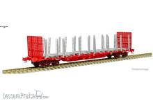 Sudexpress S4552018 - Sgnss Takargo 018 60 container wagon Innofreight Timber Stanchions