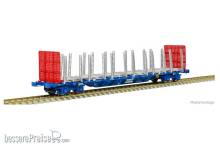 Sudexpress S4552068 - Sgnss Captrain 068 60 container wagon Innofreight Timber Stanchions