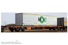 Sudexpress S4552125 - Sgnss Wascosa 125 60 container wagon Swap Body ´MOVE Intermodal´