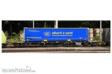 Sudexpress S4565563 - Sgnss MDF Rail 084 60 container wagon Swap Body ´Alberti e Santi´
