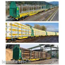 Sudexpress S4657001 - 3 piece Sggmrrs 90 set, Innofreight / Schwaiger Smart GigaWood Round & Sawn