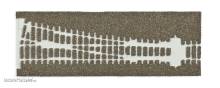 Peco SB195 - Gleisbettung für rechte Weichen SL-E195 / SL-E1095 / SL-(E)95 von Peco (H0)