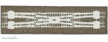 Peco SB383F - Gleisbettung für doppelte Gleisverbindung SL-E383F von Peco (N)