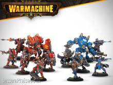 Steamforged Games SFGIKCKSS154 - Warmachine: Two Player Starter Set (Khador vs Cygnar)
