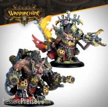Steamforged Games SFGIKMER101 - Warmachine: Emperor Carver Ultimus Esquire III & War Boar MMD47