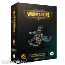 Steamforged Games SFGIKMER477 - Warmachine: Gorman Di Wulfe, Revolutionary Agent (30mm Mercenary Solo