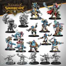Steamforged Games SFGIKSKR121 - Warmachine: Southern Kriels Brineblood Marauders Core Expansion