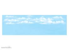 Peco SK-19 - Großer Himmel mit Wolken-Hintergrund