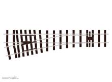Peco SL-996 - IIm Code 250 Weiche links 12° mittlerer Radius