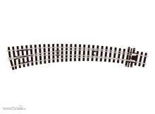 Peco SL-E1487 - H0m Code 75 Bogenweiche links 10°