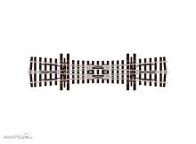 Peco SL-E1490 - H0m Code 75 Doppelte Kreuzungsweiche (DKW)