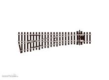 Peco SL-E192 - Code 75 Weiche links 12° kleiner Radius